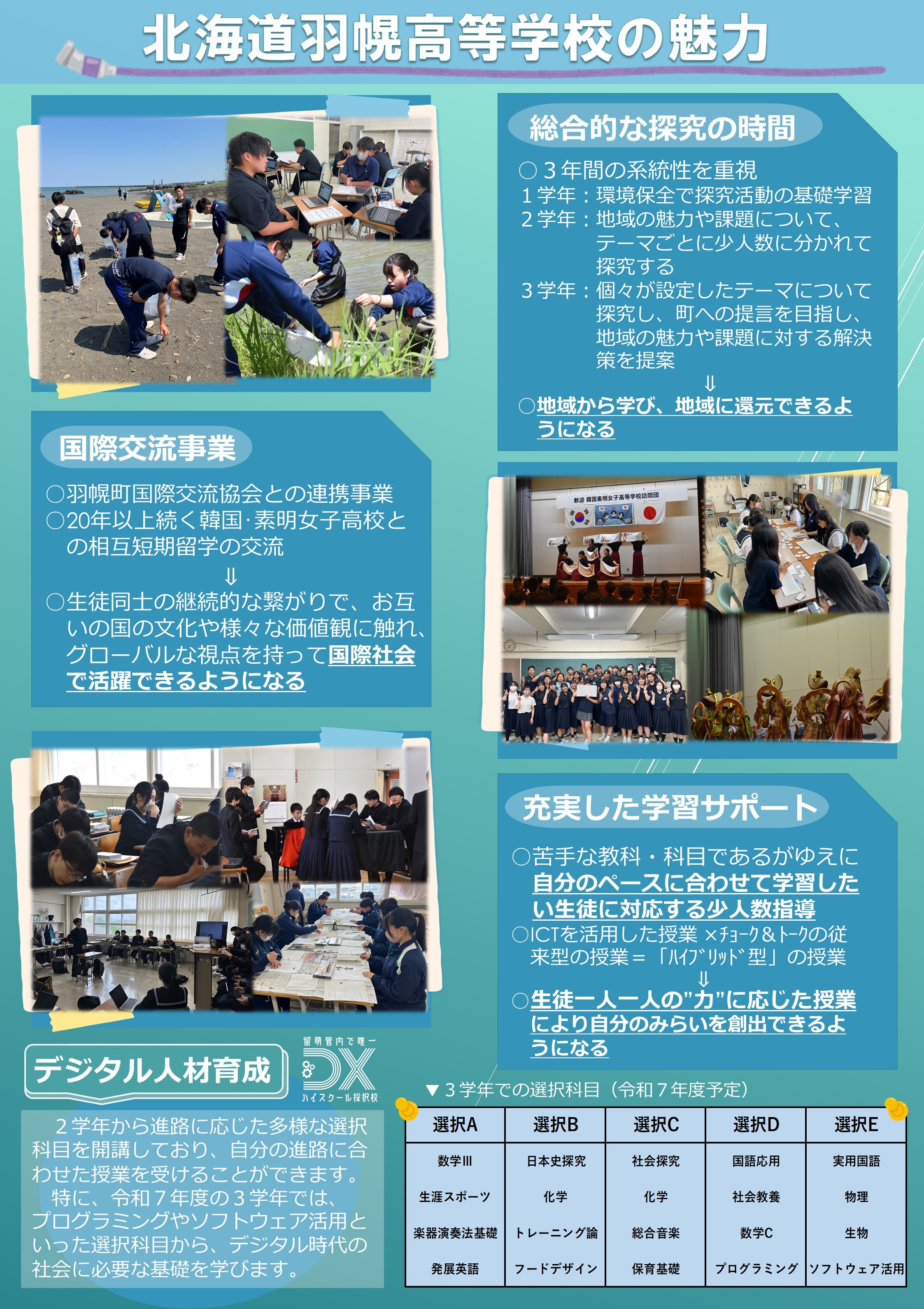 羽幌高校紹介