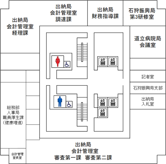 4Fフロア図