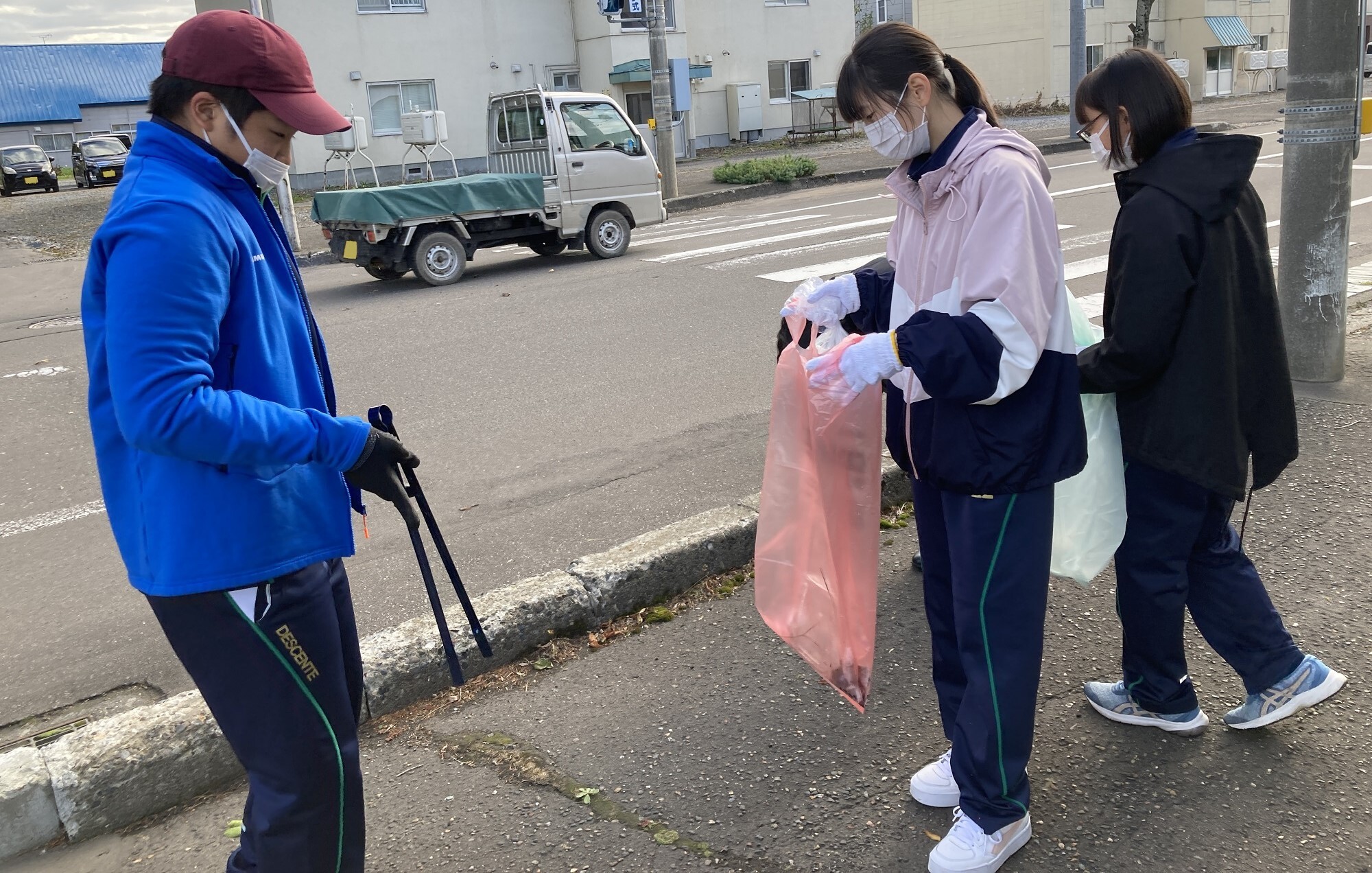 2023北海道高校総体横断幕披露